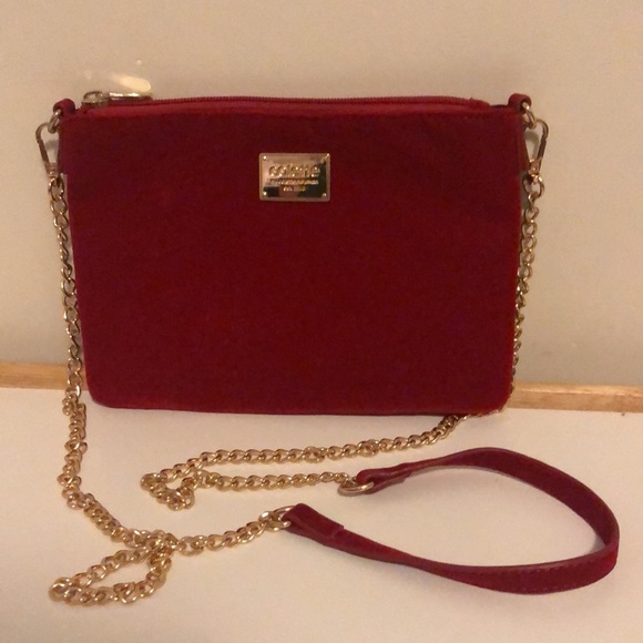 Collete Hayman Bags Colette Red Velvet Bag Poshmark